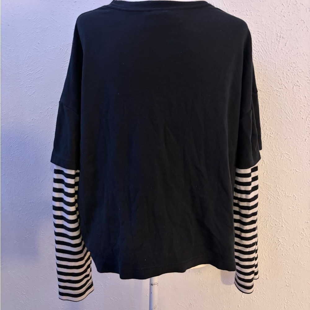 VITRIOL Layered Graphic Long Sleeve Shirt - Picture 2 of 3